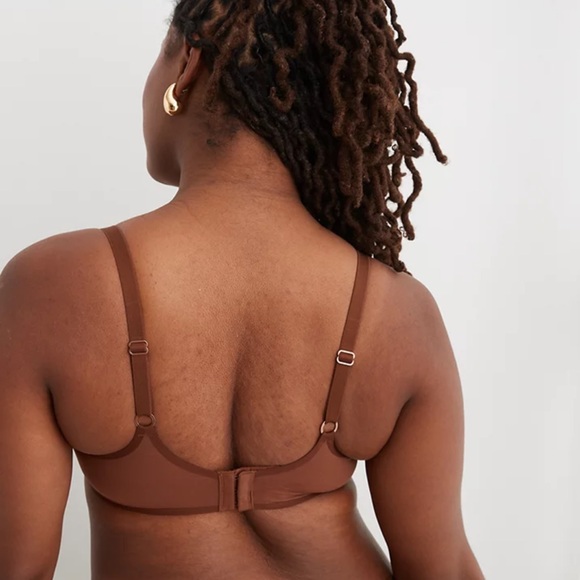 Aerie SMOOTHEZ Mesh Unlined Bra Full Coverage Brown Size 32C - Picture 4 of 6